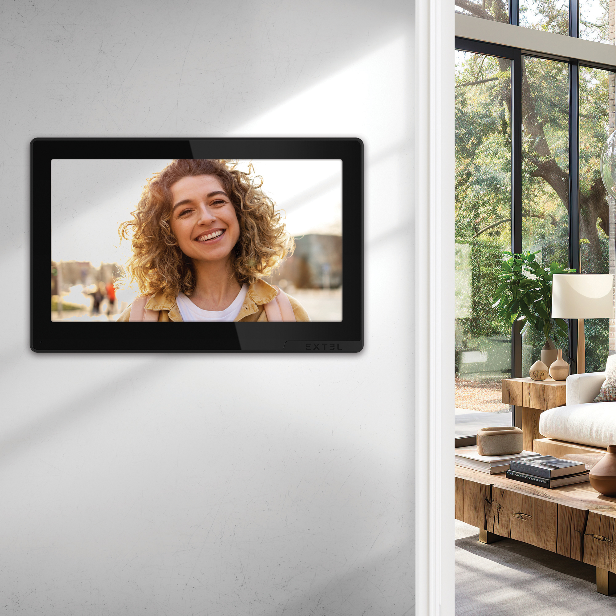 Videocitofono Smart Wifi con cover Grafite Extel Digital Connect